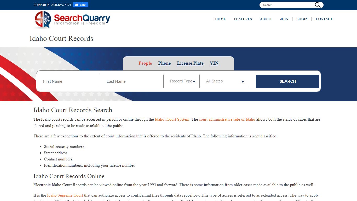 Free Idaho Court Records | Enter a Name to View Idaho Court Records Online
